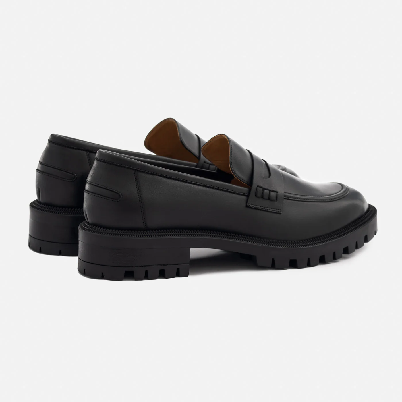 Georgia Loafers - Full Grain Leather - Women's - Image 3